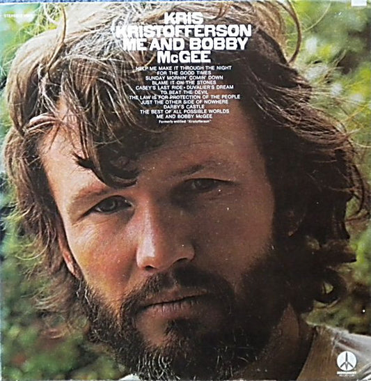 Kris Kristofferson - Me & Bobby McGee LP