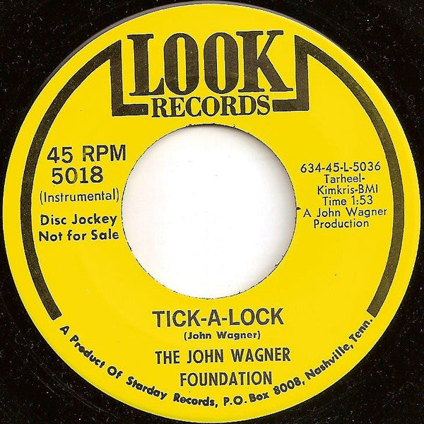 The John Wagner Foundation – Tick-A-Lock / Animal Crackers 7"