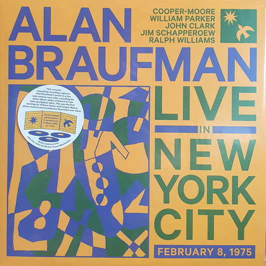 Alan Braufman - Live in New York City, February 8, 1975