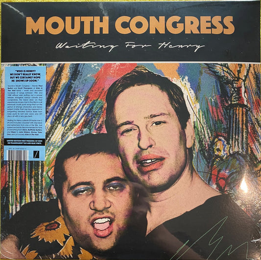 Mouth Congress - Waiting For Henry (Blue & Translucent Tan vinyl)