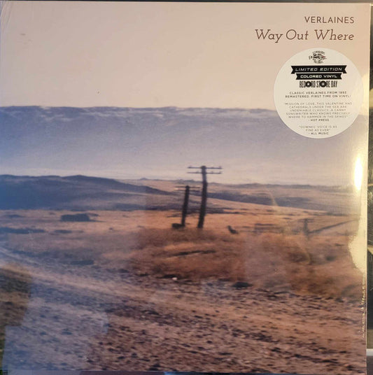 Verlaines, The - Way Out Where (TRANSPARENT BLACK VINYL)