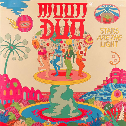Moon Duo - Stars Are the Light (Neon Pink vinyl)