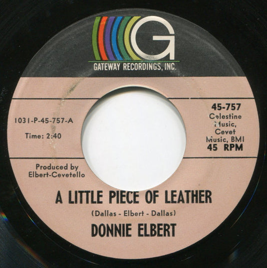 Donnie Elbert – A Little Piece Of Leather 7"