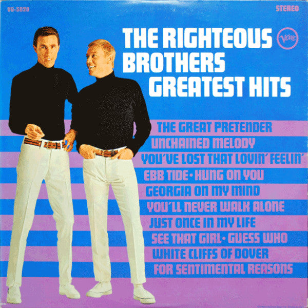 Righteous Brothers - Greatest Hits LP