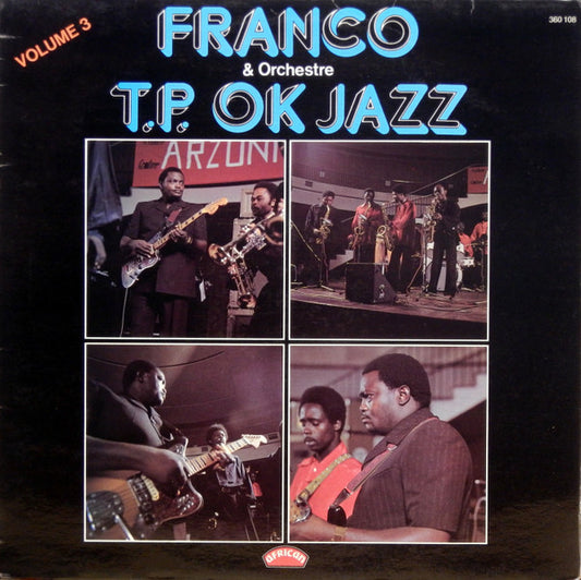 Franco & Orchestre T.P. OK Jazz - Volume 3 LP