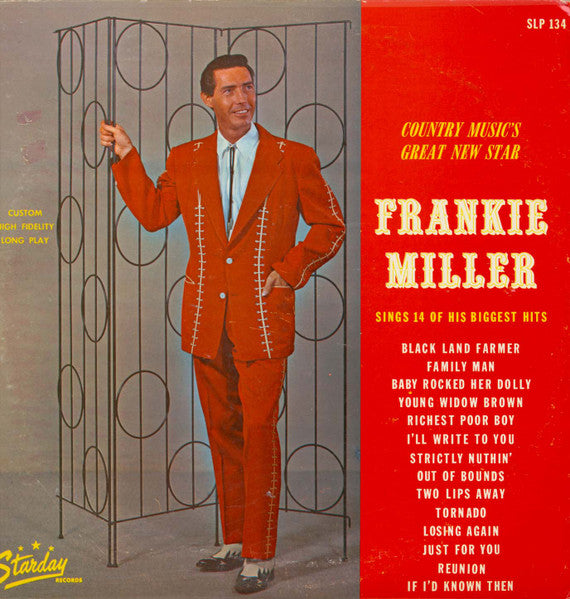 Frankie Miller - Country Music's Great New Star LP