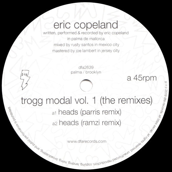 Eric Copeland - Trogg Modal Vol. 1 (The Remixes)