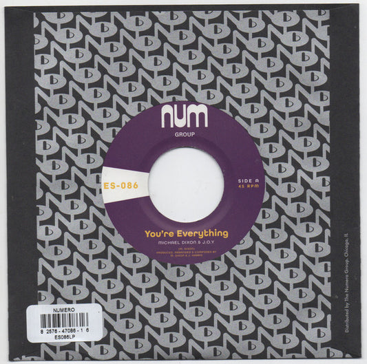 Michael A. Dixon & J.O.Y. - You're Everything b/w You're All I Need