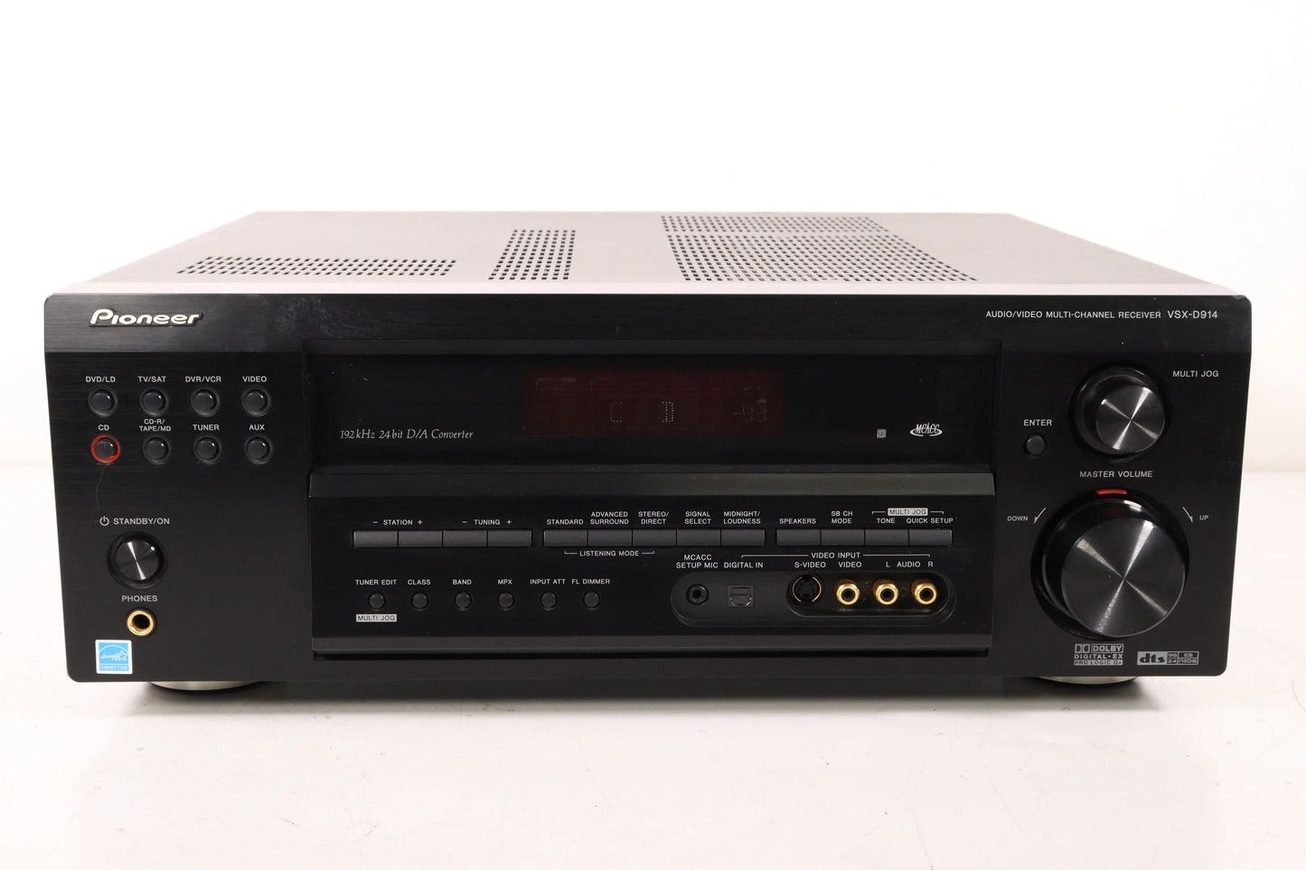 Pioneer VSX D914 Multi-Channel Receiver w/ Pyle Phono Preamp
