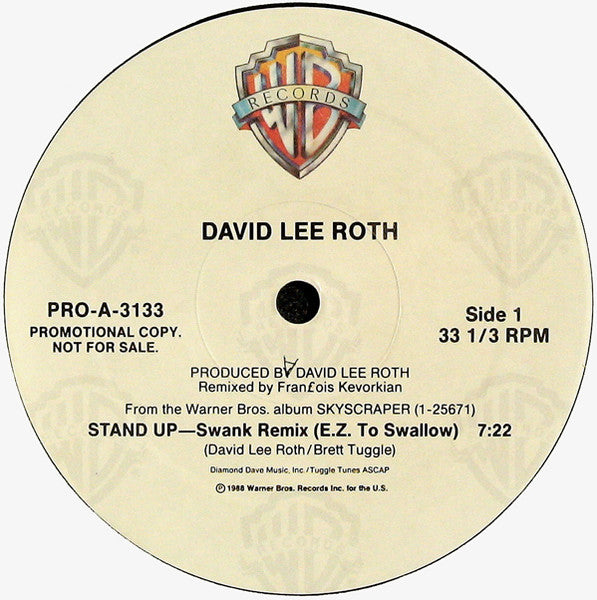 David Lee Roth – Stand Up Promo 12"