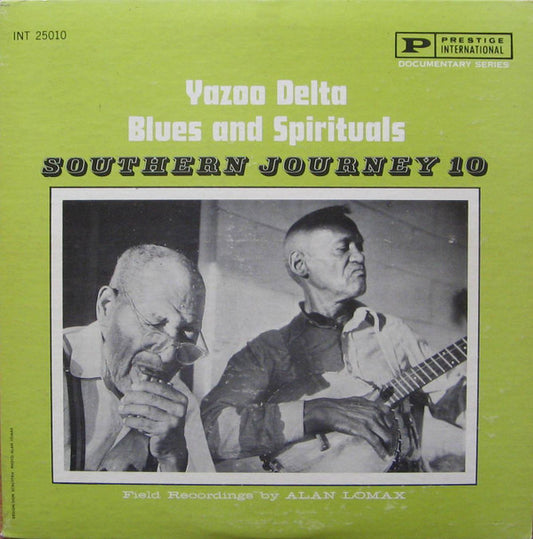 Various – Yazoo Delta Blues And Spirituals - Southern Journey 10 LP