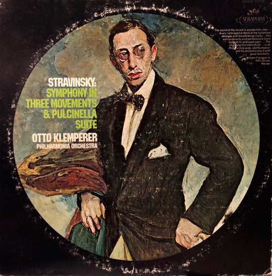 Stravinsky / Otto Klemperer - Symphony In Three Movements & Pulcinella Suite LP