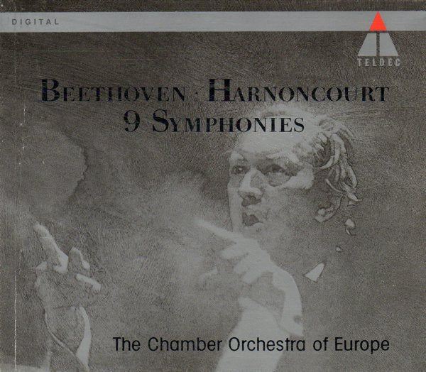Beethoven, Harnoncourt, The Chamber Orchestra Of Europe – 9 Symphonies CD BOX SET