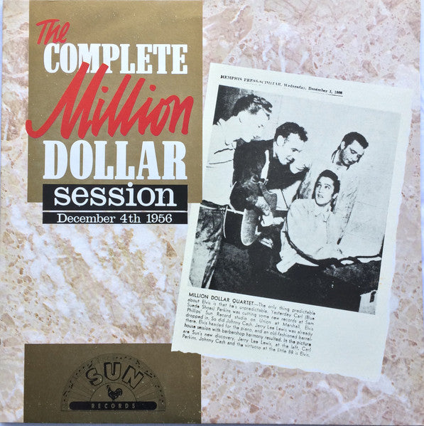 Million Dollar Quartet - The Complete Million Dollar Session (December 4th 1956) 2LP