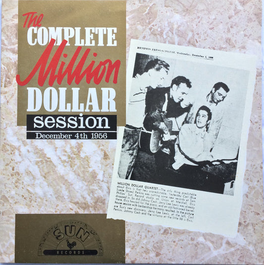 Million Dollar Quartet - The Complete Million Dollar Session (December 4th 1956) 2LP