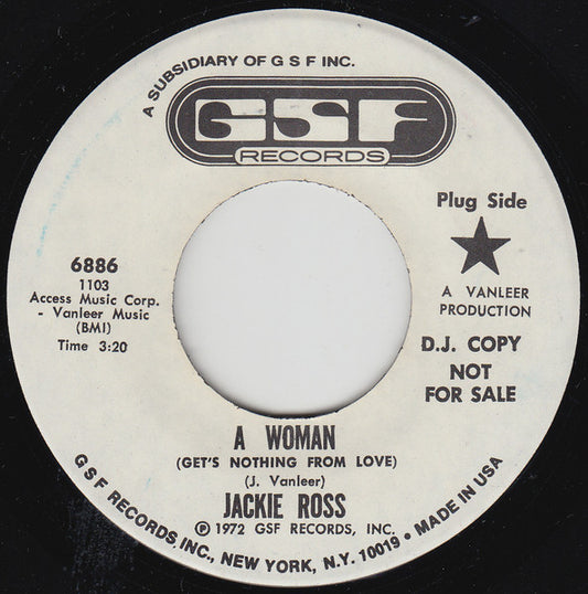 Jackie Ross - Do I (Love You Like You Like It) 7"