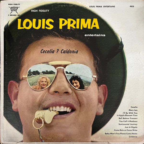 Louis Prima – Entertains LP