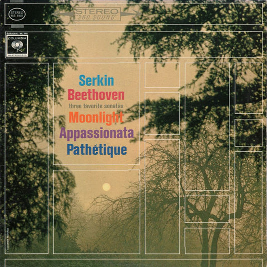 Beethoven / Rudolf Serkin – Three Favorite Sonatas LP