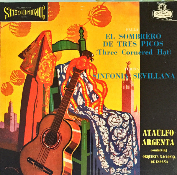 Falla / Turina / Ataulfo Argenta - El Sombrero De Tres Picos / Sinfonía Sevillana LP
