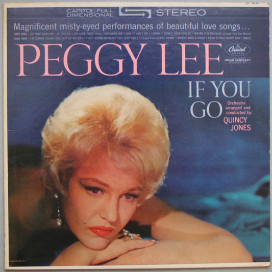 Peggy Lee – If You Go LP