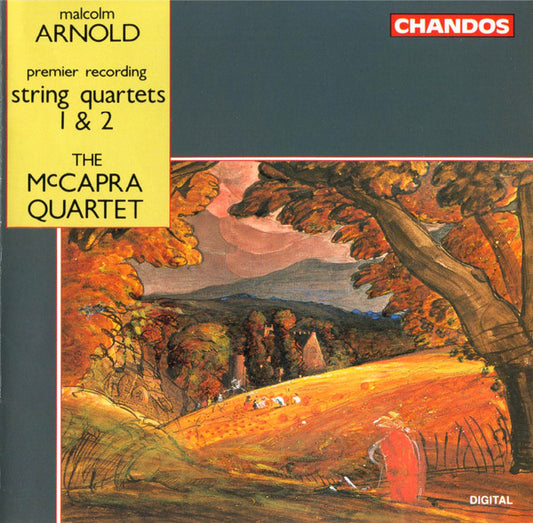 Malcolm Arnold, The McCapra Quartet – String Quartets 1 & 2 CD