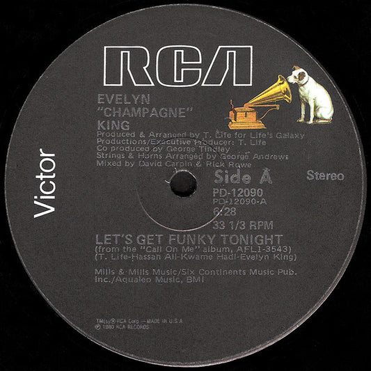 Evelyn "Champagne" King - Let's Get Funky Tonight 12"