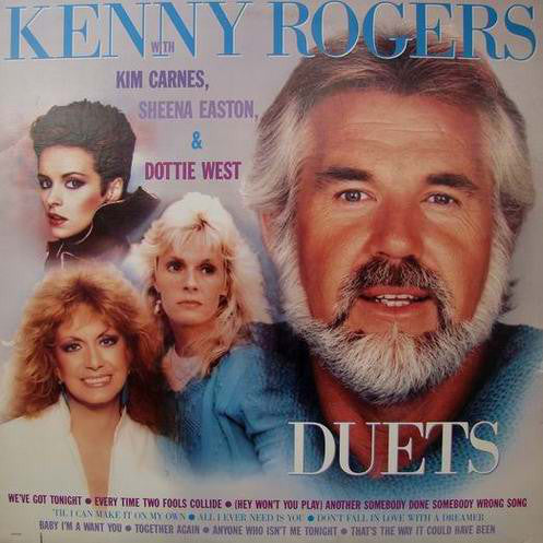 Kenny Rogers, Kim Carnes, Sheena Easton, Dottie West – Duets LP