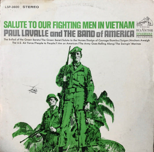 Paul Lavalle And His Band – Salute To Our Fighting Men In Vietnam LP