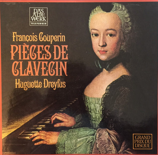 Couperin / Huguette Dreyfus - Pieces De Clavecin 4LP