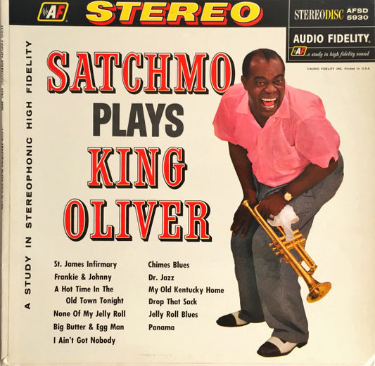 Louis Armstrong - Satchmo Plays King Oliver LP