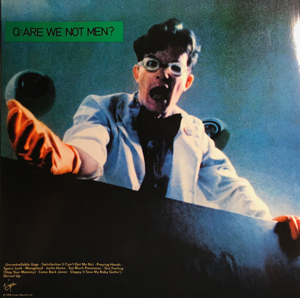 Devo – Q: Are We Not Men? A: We Are Devo! (Unofficial, Green marble vinyl) LP