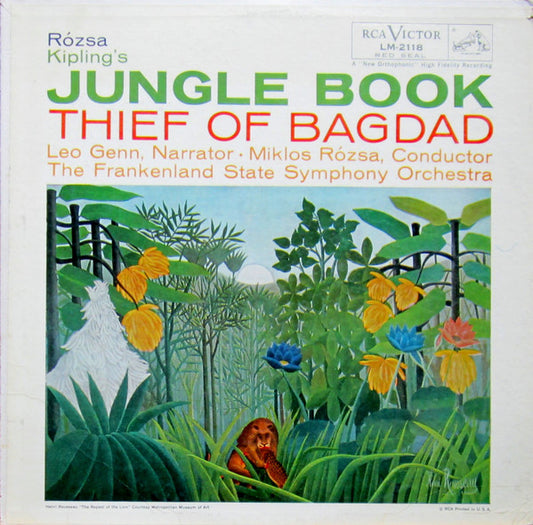 Miklós Rózsa - Jungle Book / Thief Of Bagdad Suite LP