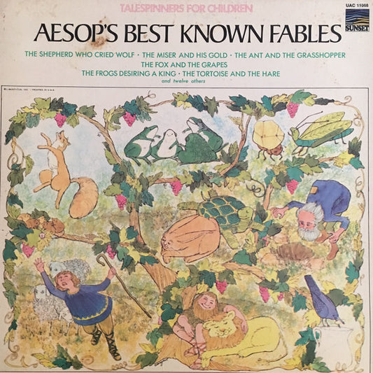 The Regency Players – Aesop's Best Known Fables LP