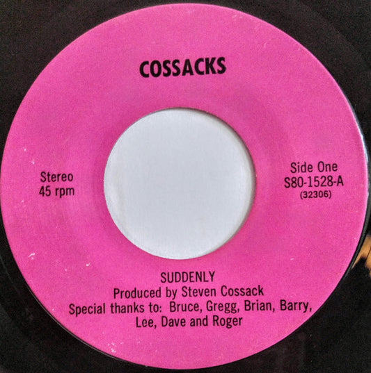 Cossacks – Suddenly / When The Lights Go Down 7"