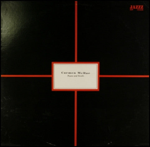 Carmen McRae ‎– Piano And Vocals LP