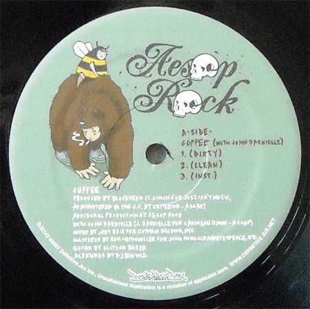Aesop Rock – Coffee / Citronella / The Next Best Thing 12"