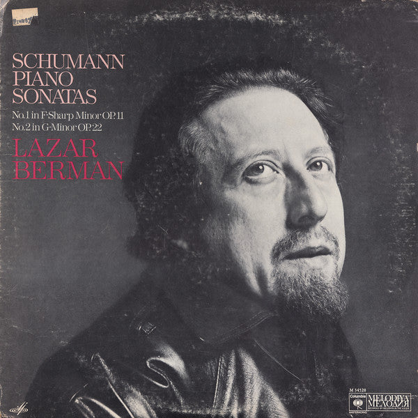 Schumann / Lazar Berman – Piano Sonatas LP