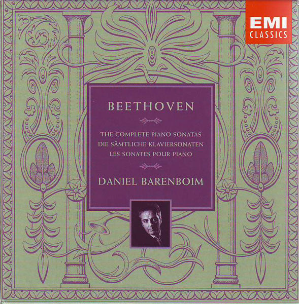 Beethoven - Daniel Barenboim – The Complete Piano Sonatas = Die Sämtliche Klaviersonaten = Les Sonates Pour Piano CD BOXSET