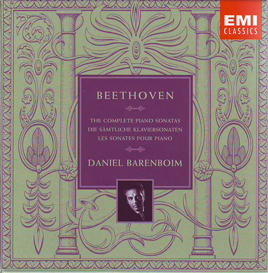 Beethoven - Daniel Barenboim – The Complete Piano Sonatas = Die Sämtliche Klaviersonaten = Les Sonates Pour Piano CD BOXSET