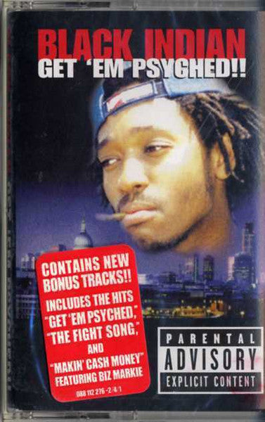 Black Indian – Get 'Em Psyched!! Cassette