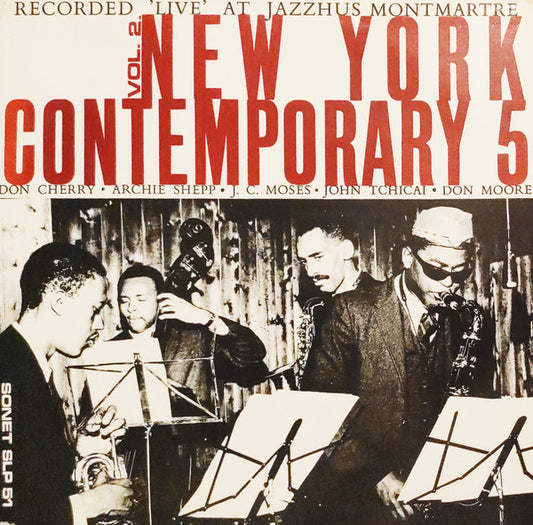 New York Contemporary 5 – Vol. 2. (1970 Scandinavia pressing) LP