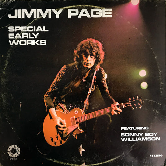 Jimmy Page – Special Early Works Featuring Sonny Boy Williamson LP