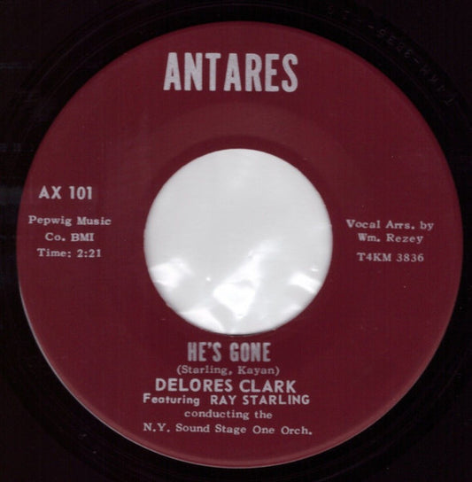 Delores Clark - He's Gone 7"