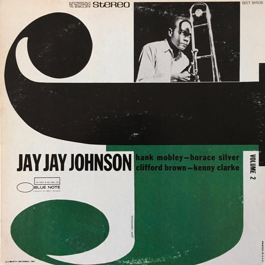 Jay Jay Johnson -The Eminent Jay Jay Johnson Volume 2 (1972 Liberty pressing) LP