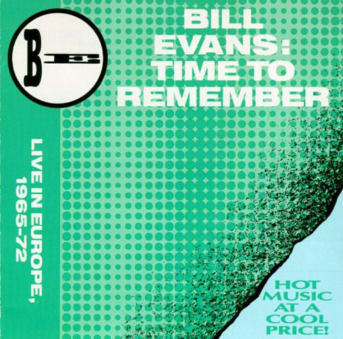 Bill Evans – Time To Remember - Live In Europe, 1965-72 CD