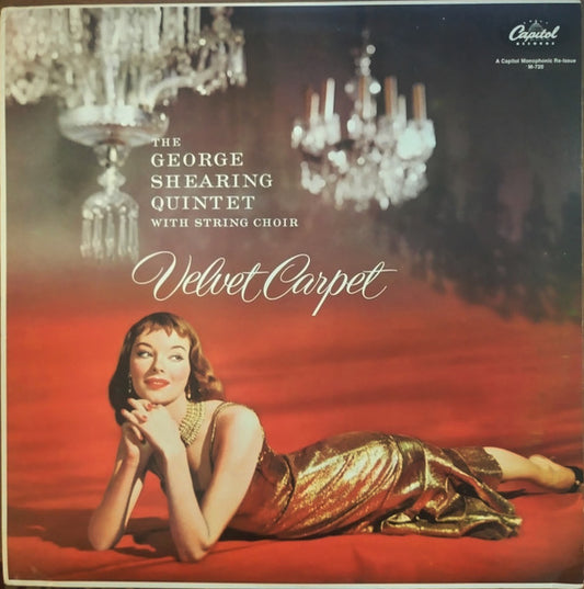The George Shearing Quintet With String Choir – Velvet Carpet LP