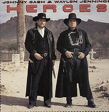 Johnny Cash & Waylon Jennings – Heroes LP