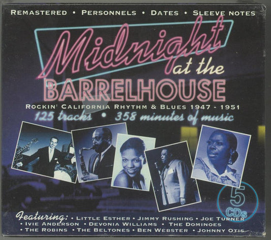 Various – Midnight At The Barrelhouse: Rockin' California Rhythm & Blues 1947-1951 CD