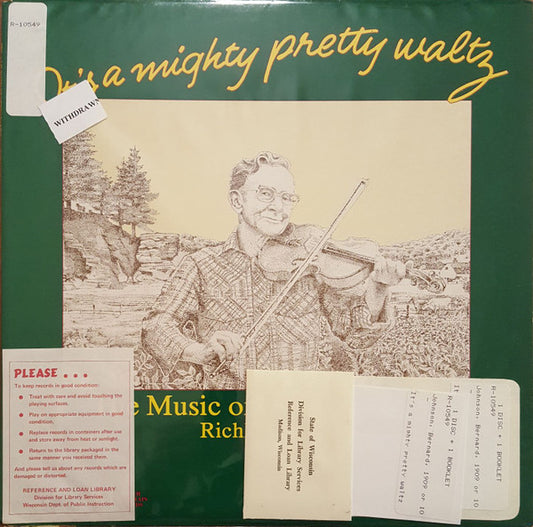 Bernard Johnson – It's A Mighty Pretty Waltz LP