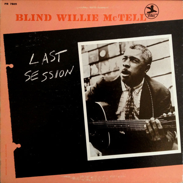 Blind Willie McTell – Last Session LP